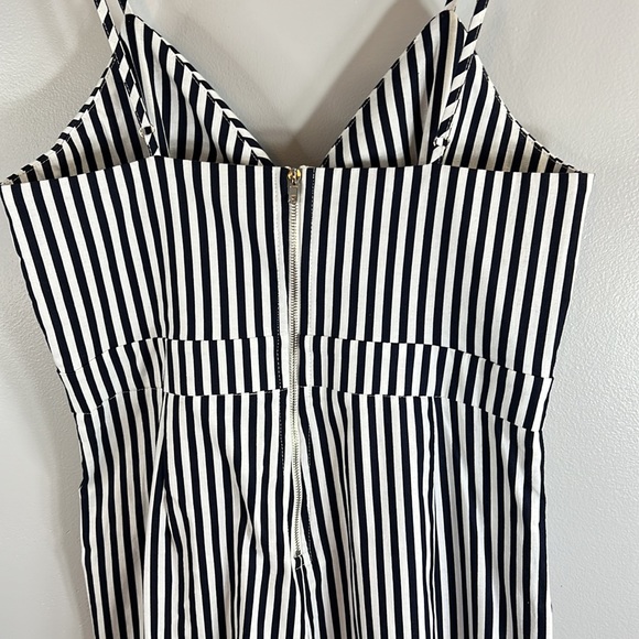Main Strip Montego Bay Striped Jumpsuit Size Large - Picture 6 of 13